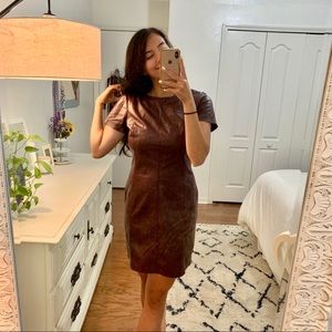 Leather Fiting Dress